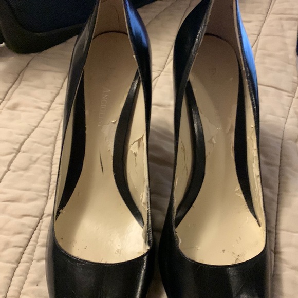 Black open toe heels - Picture 1 of 4